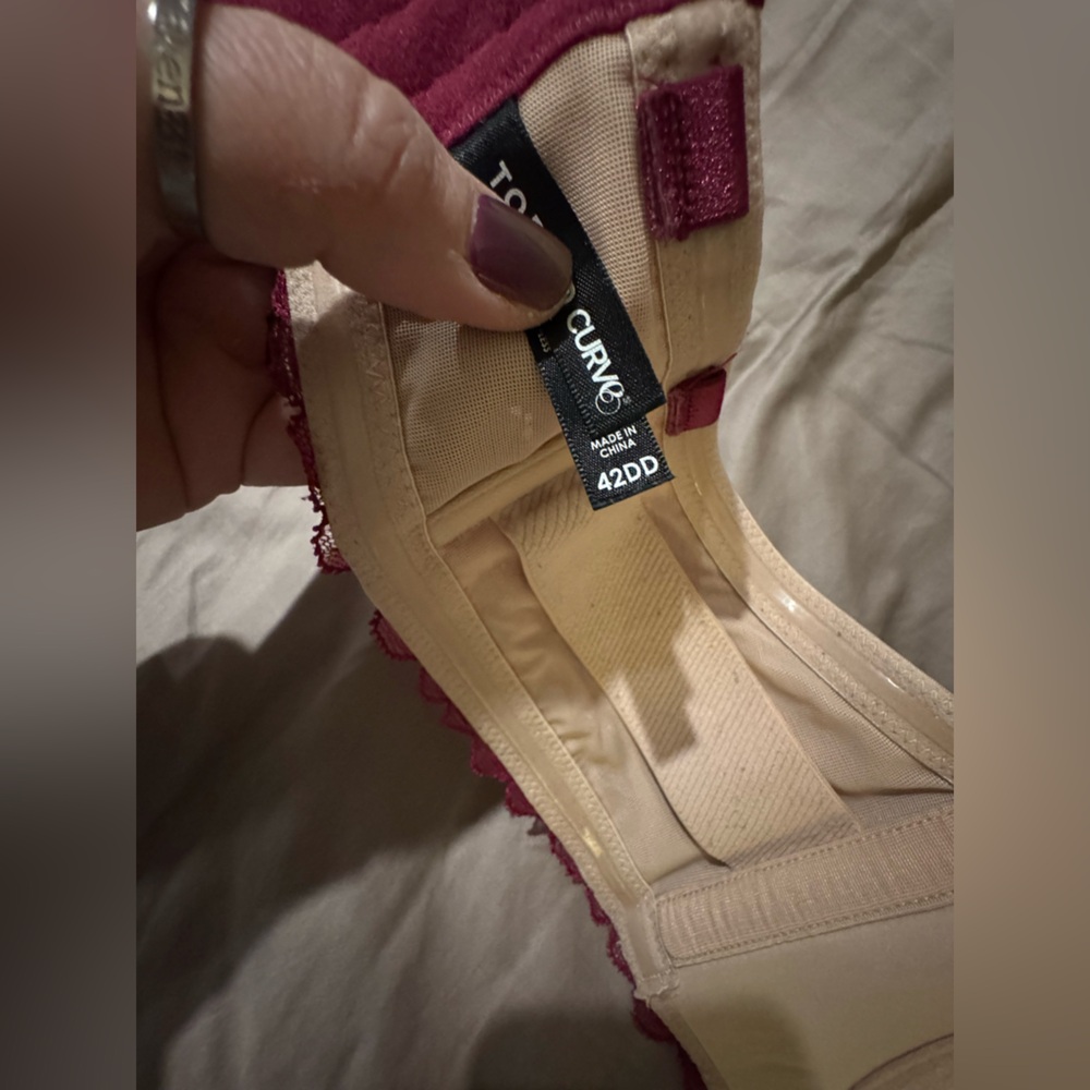 Strapless Nude with Lace Bra Torrid - Picture 5 of 5